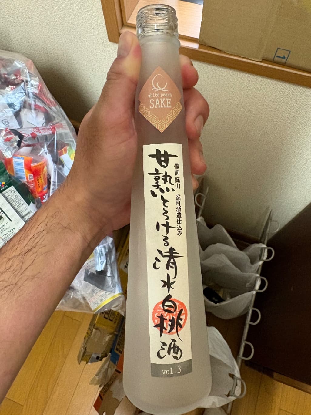 甘熟とろける清水白桃酒