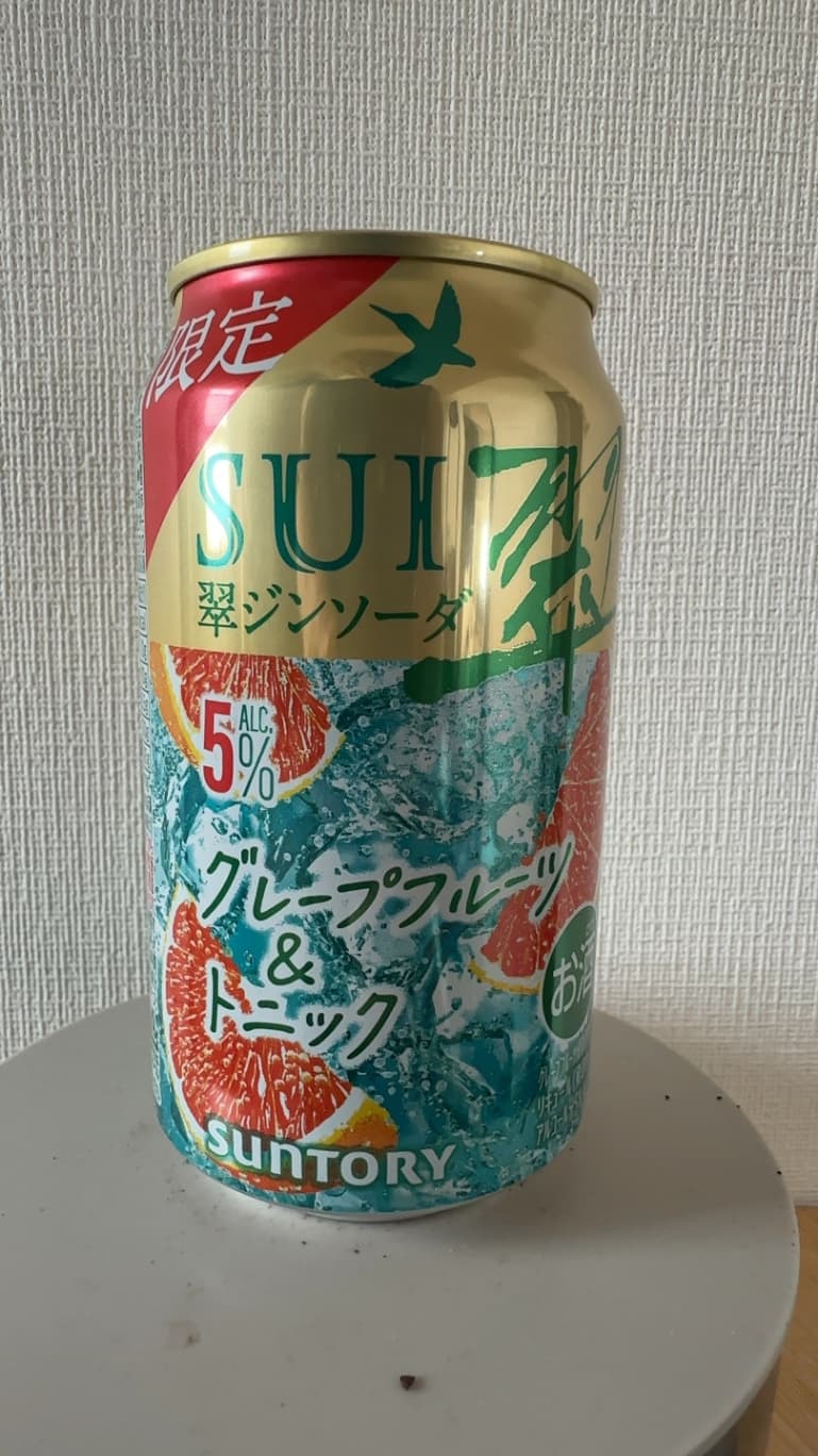 SUI 翠ジンソーダ グレープフルーツ&トニック